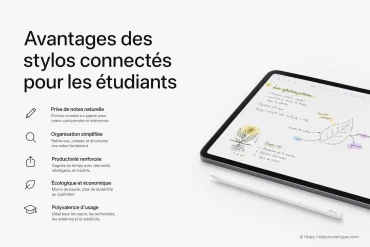 Avantages des stylos connectés pour les étudiants : comment améliorent-ils la prise de notes ?
