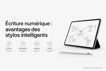 Écriture numérique : les avantages des stylos intelligents