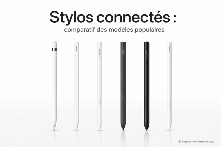 Stylos connectés : comparatif des modèles populaires