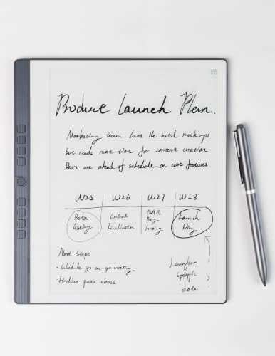 Penstar eNote 2 E-Ink Carnet numérique avec stylo, tablette 