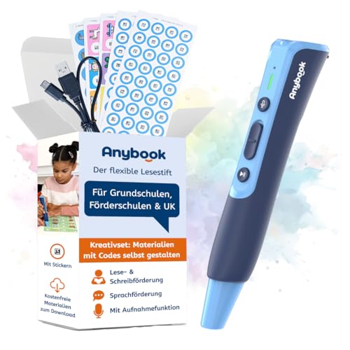 Anybook Pro M701 Stylo Audio et Stylo de Lecture avec Foncti