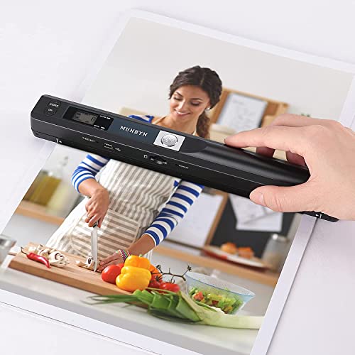 【Scanner de Documents Portable】 MUNBYN Mini Scanner de Poc