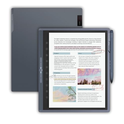 Penstar eNote Pro Color E-Ink – Carnet numérique avec stylo,