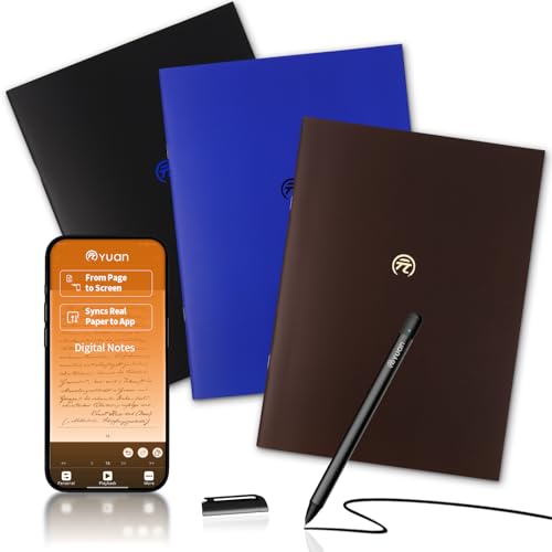 Yuan Lot de 3 stylos de synchronisation intelligents pour pr