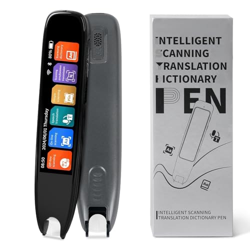 Stylo de Lecture dyslexique, 142 Langues Offline, Scanner dy