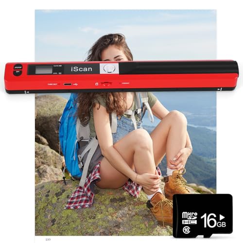 Scanner de Documents Portable AOZBZ Scanners dimages USB 900