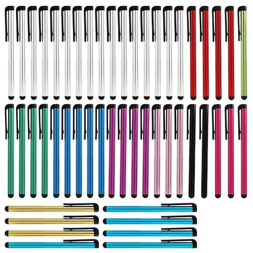50 Pcs Universal Capacitive,Pack De Stylets Universels pour 