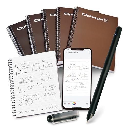 Ophaya Lot de 5 stylos intelligents de synchronisation numér